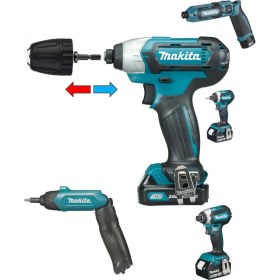 Resim Depolife Makita TD022DSE TD0101F 6722D 6723DW TD090DWE TD090DWEX1 DTW285RFE Akülü Şarjlı Matkap İçin 