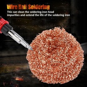 Resim Tenfowee Demir Ütü Ucu Temizleyici, Paslanmaz Çelik, Isıya Dayanıklı, Canı Uzattırıcı, Sıcakken Kullanıma Uygun 