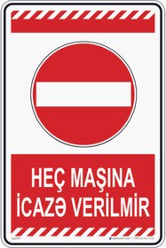 Resim isgtabelam 15x20cm/fosforludekota/Taşıt Giremez. 