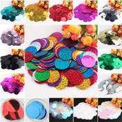 Resim 3cm Büyük Payetler - 30mm PVC Yuvarlak Gevşek Payetler, 58 adet, 20g, Yan Delme, Dikiş, El Sanatları, Scrapbooking, DIY ve Giysi Aksesuarları için İdeal, El Sanatları Dekoru | Canlı Payetler | Dayanıklı Payetler, Payet Aksesuarları 