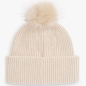 Resim Tommy Hilfiger Tommy Hılfıger Kadın Bere Aw0aw16848-aa8 Krem 