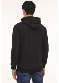 Resim Lumberjack 4w Ml Grass 17urb2013 4pr Sweatshırt Kapsonlu Siyah 