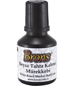 Resim Brons Beyaz Tahta Kalemi Mürekkebi 8'Li 