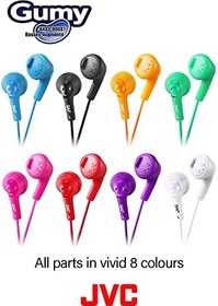 Resim JVC Gumy HA-F160-P-E Kulak İçi Stereo Kulaklık, Bas Güçlendirme ve 3,5 mm Jak Kablosu (1,2 m) - Pembe 