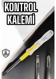 Resim Ceylan Adam Test Cihazı Kontrol Kalemi Çift Başlıklı Şeffaf Elektrik Testi 