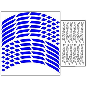 Resim Yamaha Reflektör Mavi Iı Xmax Jant Şeridi 