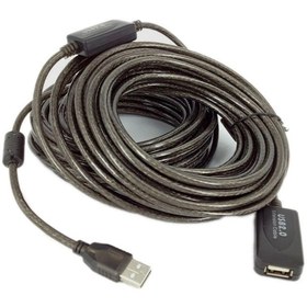 Resim electroon 30Metre USB Uzatma Kablosu Filtreli - USB 2.0 