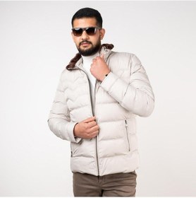 Resim Montesori Slimfit Kapitone Erkek Mont 