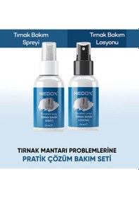 Resim Nedox El Ayak ve Tırnak ı için Pratik Bakım Sprey ve Losyon Seti 2 x 50 ML 