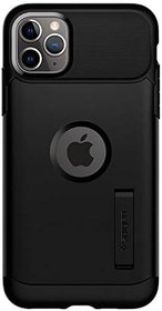Resim Spigen Apple iPhone 11 Pro Kılıf Slim Armor Black - 077CS27099 