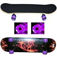 Resim Avessa No:6 Işıklı Silikon Teker Kaykay 