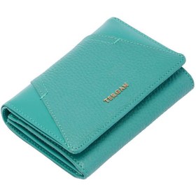 Resim Mavi Deri Kadın Cüzdan - S1CB00005815-T0T 