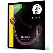 Resim Pitbull Strings Gold Series LEG 09-42 SL LONG LIFE EDITION Takım Tel Elektro Gitar Teli 