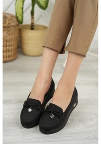 Resim Nesil Shoes Nstar 401 Siyah Kot Anatomik Günlük Kadın Ayakkabı-siyah Kot Kot Rengi - Siyah 