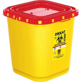 Resim 30 Lt Köşeli Tıbbi Atık Kutusu Güvenli ve Pratik Kullanım 