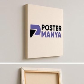 Resim Postermanya Blue Lotus, Mavi Nilüfer Çiçeği, Çizim Sanatı Kanvas Tablo - Tuval Tablo 
