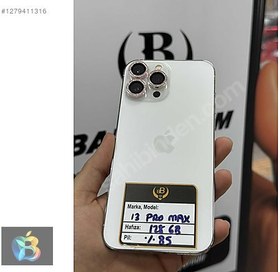Resim Apple iPhone 13 Pro Max İkinci El TR | 128 GB | Gümüş 