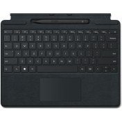 Resim Microsoft Surface Pro Signature Klavye + Slim Pen 2 Siyah 