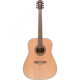 Resim Madison MAG-41M-N Akustik Gitar - Naturel (Başlangıç - Dreadnought Kasa) | 41 İnç Tam Boy Gövde, Yüksek Ses Volümü, Yeni Başlayanlar İçin Ergonomik Sap | Ölçüler: 648 mm Skala Uzunluğu 