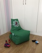 Resim PUFUMO SPIDERMAN ÇOCUK ARMUT PUF KOLTUĞU YEŞİL ( 1-8 YAŞ ) 