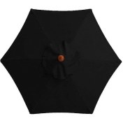 Resim Wrkekc Plaj Şemsiyesi Bahçe Şemsiyesi Açık Hava Şemsiyesi Plaj Güneş Şemsiyesi Yedek Kumaş Siyah Tek Beden Diğer 