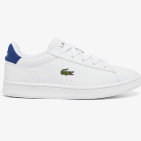 Resim Lacoste Carnaby Bebek Beyaz/Lacivert Sneaker 
