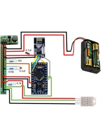Resim Robokolik 2'Li Aa Pil Kutusu Açık 