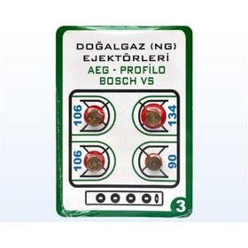 Resim Doğalgaz Enjektör Takimi Bosch Uyumlu 7Lik - 504965135 