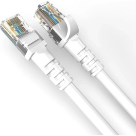 Resim Derkab 25 Metre Cat6 Network-Ağ-Ethernet Kablosu Beyaz 
