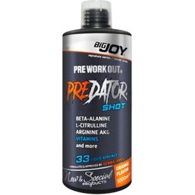 Resim Bigjoy Sports Predator Shot Portakal Aromalı 1000 ml 