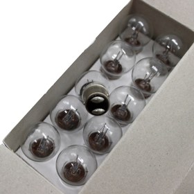 Resim Çift Duy Şaşı Yakın Tırnak Ampul 12V 21/4W 10 Adet Sinyal Ampulü - Magneti Marelli 