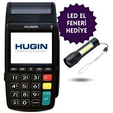 Resim Hugin Tiger 4G T300 Yeni Nesil Mobil Yazar Kasa POS - LED El Feneri Hediye 