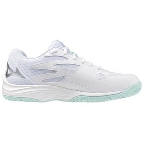Resim Mizuno Thunder Blade Z Kadın Voleybol Ayakkabısı Beyaz / Gri Çok Renkli 