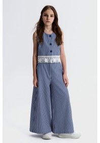 Resim Nk Kids Kız Çocuk Mare Pantolon Nk-51302 Lacivert 