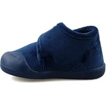 Resim Vicco Color Bebe Panduf Erkek Çocuk İçin Lacivert Tekstil ve Poliüretan Taban ile Rahat Kullanım 