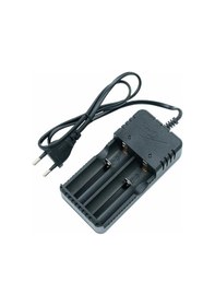 Resim Hd-8991a 3.7v Li-ion 2 Li Pil Şarj Cihazı Fişli 18650-26650-10440-14500-16340-16650-18350-18500 