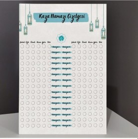 Resim Kaza Namazı Planlayıcı Tablo 