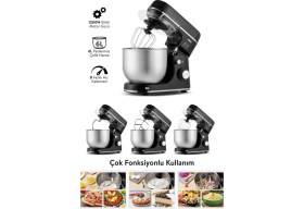 Resim SMX-2769 Stand Mikser 1300W 6lt 