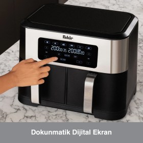 Resim Fakir Premium Chefry Sıcak Hava Fritözü Airfry 