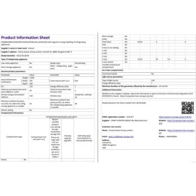 Resim Hoover Hoce 3T618FW F Enerji Sınıfı 342 Lt Wi-Fi Bağlantılı Kombi Tipi No Frost Buzdolabı 