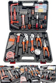 Resim MOONSHOP 105 Parça Özel Alışım Çelik Professıonel Alet Takım Seti Avadanlık Pense Set. 