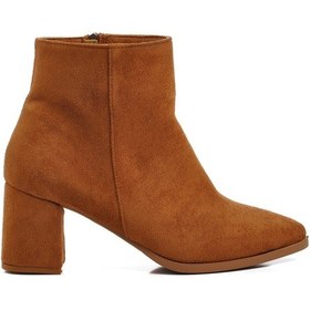 Resim Taba Süet Kadın Bot 343072 Z Taba Suet Taba 