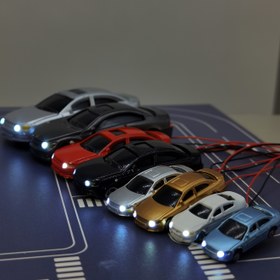 Resim 10 Adet 12V Çoklu Ölçekli Kum Masası Mimari Model Aydınlatmalı Araba Mini Oyuncak, DIY El Yapımı Minyatür Sergi Projesi Dekoratif Süs, Detaylı Maketler, İnce İşçilik Işıklandırma Arabalar, Kumaş Diyorama, Hobi ve Toplayıcılar için 