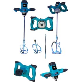 Resim Tekno Trust 1 Yıl Teknoloji 7000 W 6 Kademe Devir Ayarlı Elektirikli Alçı Boya ve Harç Karıştırıcı Mikser 