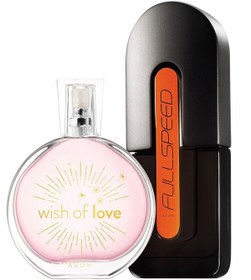 Resim Avon Full Speed Erkek Parfüm 75 Ml Ve Wish Of Love Edt 50 Ml Kadın Parfüm Paketi 