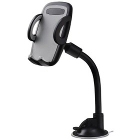 Resim Nettech W17 Araç İçi Yapışkan Etkili Telefon Tutucu - Siyah Siyah 