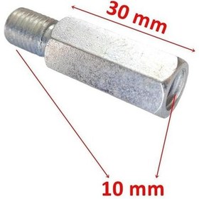 Resim Ayna Somunu Uzatma İç-dış 10 Mm Düz Diş 5 Adet-erpilsan Elektronik 