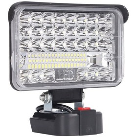 Resim Tenfowee 144w 7200lm 6500k Led Çalışma Lambası - 18v Pil Uyumlu, Çok Açı Aydınlatma, Taşınabilir, Dış Mekan Kamp Balıkçılık Için 