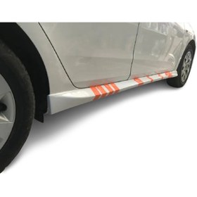 Resim Genel Markalar Hyundai i20 Aero Yan Marşpiyel Seti Plastik 2 Adet Mat Siyah 2019-2025 