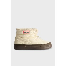 Resim Hunter Apres Ski Termal Kadın Beyaz Kısa Kar Botu Hfrw0011252-Wc 